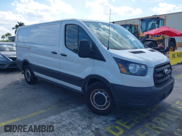 2020 Ford Transit Cargo with VIN 1FTYE1Y8XLKB80973, listed as a IAAI auction lot 41707281 with 112,721 mi miles and . Bid and sale history available at DreamBid. Image 1.