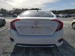 2021 Honda Civic Sedan EX-L with VIN 19XFC1F70ME005532, listed as a Copart auction lot 45128365 with 47,633 mi miles and Salvage Title. Bid and sale history available at carsss.com. Image 6.