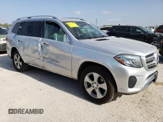 2017 Mercedes-Benz GLS with VIN 4JGDF6EE3HA786062, listed as a Copart auction lot 60700013 with 83,123 mi miles. Bid and sale history available at carsss.com. Image 4.