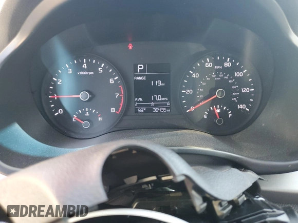 2018 Kia Rio S with VIN 3KPA24AB1JE094954, listed as a Copart auction lot 69005564 with 36,435 mi miles and Salvage Title. Bid and sale history available at carsss.com. Image 9.