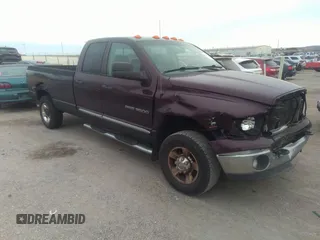 2005 Dodge Ram 3500 SLT with VIN 3D7LS38C65G768954, listed as a IAAI auction lot 40947309 with 262,829 mi miles. Bid and sale history available at carsss.com. Image 1.