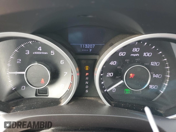 2010 Acura ZDX Tech Pkg with VIN 2HNYB1H41AH500413, listed as a Copart auction lot 45957475 with 113,207 mi miles and Salvage Title. Bid and sale history available at carsss.com. Image 9.