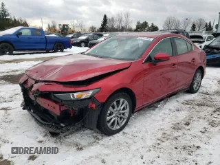 2024 Mazda 3 S Carbon Edition with VIN JM1BPBCM5R1651663, listed as a Copart auction lot 88217335 with 58,922 mi miles and Salvage Title. Bid and sale history available at DreamBid. Image 1.