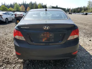 2013 Hyundai Accent GLS with VIN KMHCT4AE6DU350068, listed as a Copart auction lot 53785585 with Not Provided miles and Salvage Title. Bid and sale history available at carsss.com. Image 6.