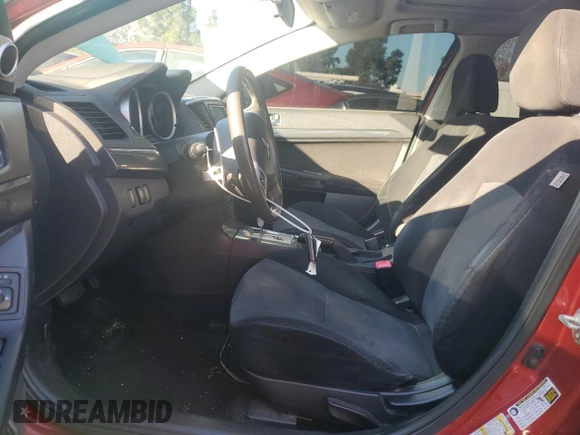 2010 Mitsubishi Lancer GTS with VIN JA32U8FW2AU010576, listed as a Copart auction lot 81157694 with 192,817 mi miles and Salvage Title. Bid and sale history available at DreamBid. Image 7.