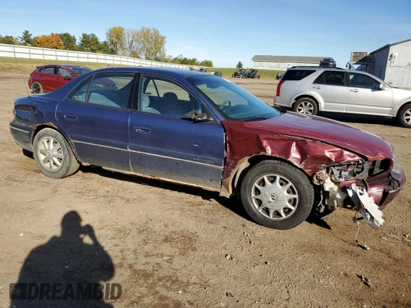 1998 Buick Century Custom with VIN 2G4WS52M2W1523000, listed as a Copart auction lot 76553204 with 0 mi miles and Clean Title. Bid and sale history available at carsss.com. Image 4.
