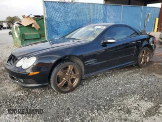 2003 Mercedes-Benz SL 500 z VIN WDBSK75F03F020273, wystawiony jako Copart lot #88577835 z przebiegiem 79 292 mil mil oraz Szkody całkowita. Historia ofert i sprzedaży dostępna na DreamBid. Obrazek 1.