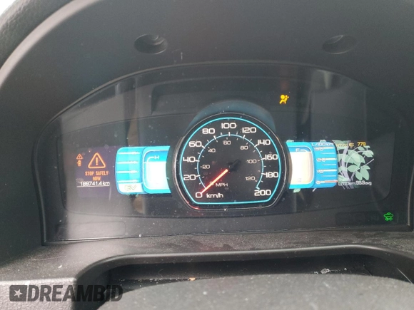 2011 Ford Fusion Hybrid z VIN 3FADP0L37BR345456, wystawiony jako Copart lot #43748565 z przebiegiem 189 741 mil mil oraz Szkoda całkowita • Salvage title. Historia ofert i sprzedaży dostępna na DreamBid. Obrazek 9.