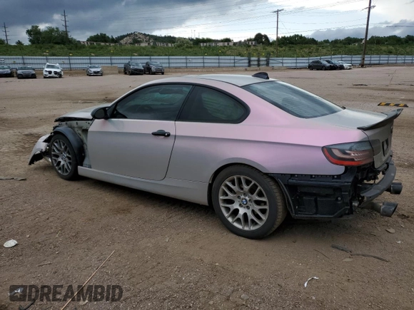 2007 BMW 3 Series 335i with VIN WBAWB73587P034853, listed as a Copart auction lot 61181285 with 108,147 mi miles and Salvage title. Bid and sale history available at DreamBid. Image 2.