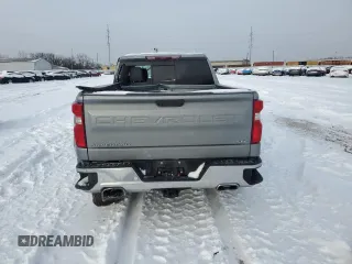 2024 Chevrolet Silverado 1500 LTZ with VIN 1GCUDGEL1RZ104894, listed as a Copart auction lot 41590095 with 33,551 mi miles and Salvage Title. Bid and sale history available at DreamBid. Image 6.