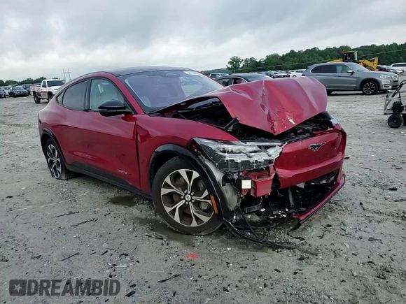 2021 Ford Mustang Mach-E Premium с VIN 3FMTK3R77MMA07017, выставлен на аукционе Copart как лот 58750095 с пробегом 70 327 миль миль и Списание • Salvage title. История ставок и продаж доступна на DreamBid. Изображение 13.