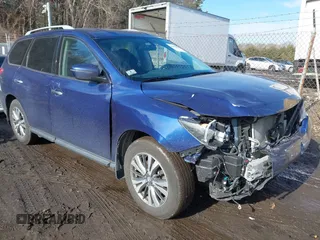 2019 Nissan Pathfinder Platinum with VIN 5N1DR2MM3KC648851, listed as a IAAI auction lot 41431981 with 58,435 mi miles and . Bid and sale history available at DreamBid. Image 1.