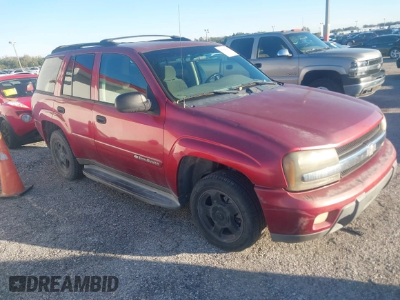 2003 Chevrolet TrailBlazer LS with VIN 1GNDS13S932167925, listed as a IAAI auction lot 41384296 with 207,587 mi miles. Bid and sale history available at carsss.com. Image 1.