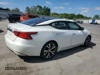 2018 Nissan Maxima SV with VIN 1N4AA6AP5JC401193, listed as a Copart auction lot 57651605 with 63,757 mi miles and Salvage title. Bid and sale history available at DreamBid. Image 3.