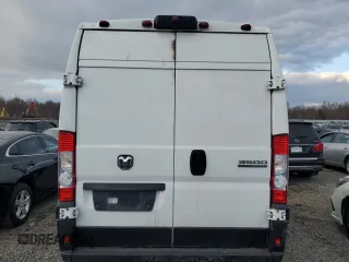 2023 Ram ProMaster Cargo with VIN 3C6MRVJGXPE544997, listed as a Copart auction lot 89184535 with 117,618 mi miles and Salvage Title. Bid and sale history available at DreamBid. Image 6.