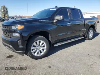 2019 Chevrolet Silverado 1500 Custom with VIN 3GCUYBEF8KG129315, listed as a Copart auction lot 42269665 with 41,486 mi miles and Salvage Title. Bid and sale history available at DreamBid. Image 1.