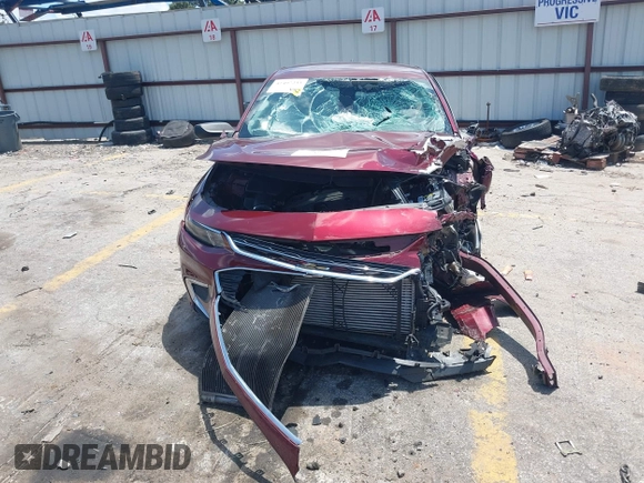 2016 Chevrolet Malibu LS with VIN 1G1ZB5ST8GF172301, listed as a IAAI auction lot 42497233 with Not provided miles and . Bid and sale history available at DreamBid. Image 12.