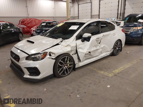 2021 Subaru WRX STI with VIN JF1VA2S68M9815568, listed as a IAAI auction lot 41731750 with 32,555 mi miles. Bid and sale history available at carsss.com. Image 18.