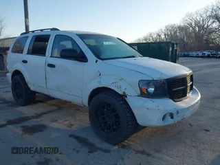 2007 Dodge Durango SLT with VIN 1D8HB48P17F550466, listed as a IAAI auction lot 41820648 with 297,324 mi miles and . Bid and sale history available at DreamBid. Image 1.
