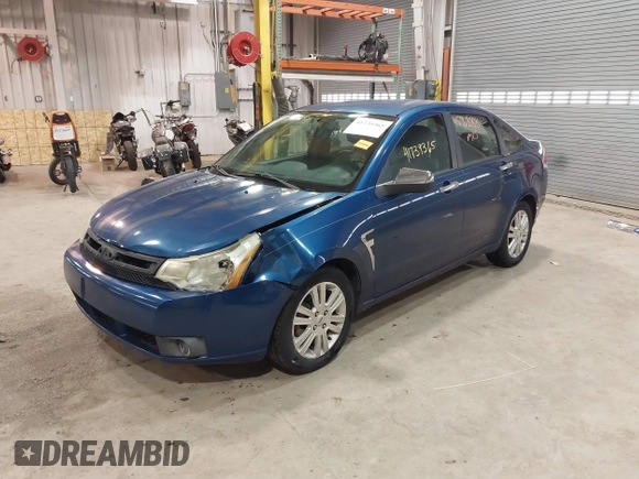 2009 Ford Focus SEL with VIN 1FAHP37N59W111211, listed as a IAAI auction lot 41739365 with 159,888 mi miles. Bid and sale history available at carsss.com. Image 20.