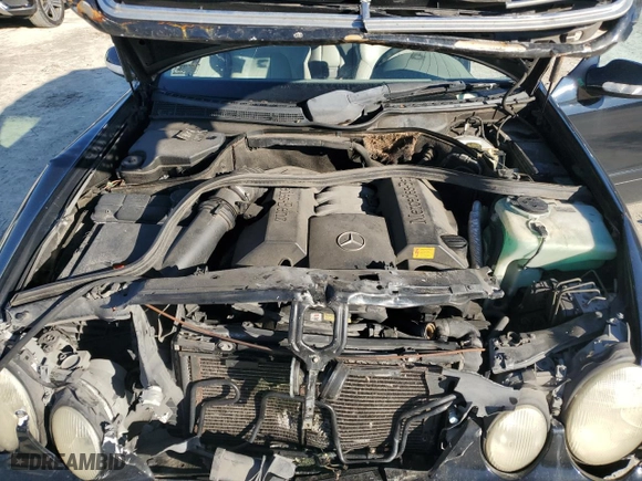 2000 Mercedes-Benz CLK-Class with VIN WDBLK65G7YT050936, listed as a Copart auction lot 41659725 with 225,521 mi miles and Salvage Title. Bid and sale history available at carsss.com. Image 11.