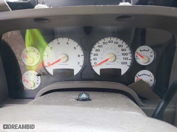 2003 Dodge Ram 1500 ST with VIN 1D7HU18D23S340883, listed as a IAAI auction lot 41622821 with 232,271 mi miles. Bid and sale history available at carsss.com. Image 7.
