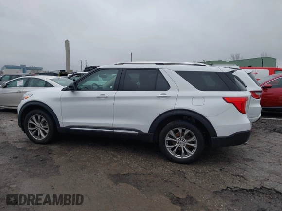 2021 Ford Explorer Limited with VIN 1FMSK8FH7MGB06002, listed as a IAAI auction lot 41452075 with 79,105 mi miles. Bid and sale history available at carsss.com. Image 14.