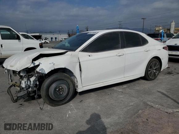 2019 Toyota Camry LE with VIN 4T1B11HK4KU812880, listed as a Copart auction lot 54575955 with 89,655 mi miles and Clean Title. Bid and sale history available at carsss.com. Image 1.