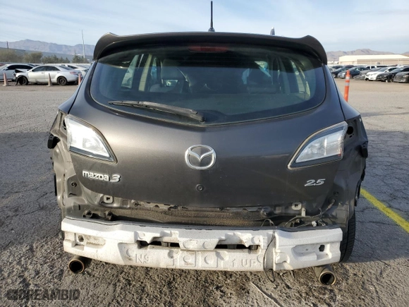 2010 Mazda Mazda3 s Sport with VIN JM1BL1H66A1214243, listed as a Copart auction lot 45507185 with 184,897 mi miles and Salvage Title. Bid and sale history available at carsss.com. Image 6.