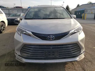 2023 Toyota Sienna Platinum with VIN 5TDESKFC5PS079072, listed as a Copart auction lot 53603985 with 45,654 mi miles and Salvage Title. Bid and sale history available at DreamBid. Image 5.