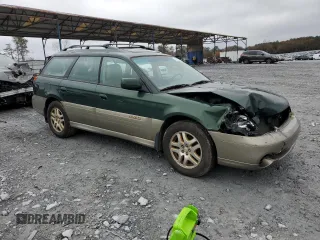 2000 Subaru Legacy Outback Limited with VIN 4S3BH6865Y7650040, listed as a Copart auction lot 85469084 with 134,291 mi miles and Salvage title. Bid and sale history available at DreamBid. Image 4.