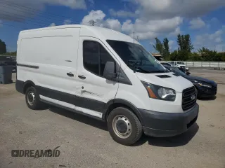 2019 Ford Transit with VIN 1FTYE1CM8KKA51956, listed as a Copart auction lot 74922524 with 24,790 mi miles and Salvage Title. Bid and sale history available at DreamBid. Image 4.
