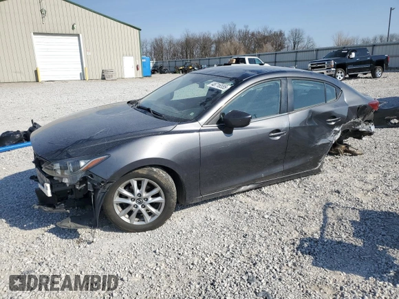 2016 Mazda 3 i Sport with VIN JM1BM1U75G1337939, listed as a Copart auction lot 48716555 with 108,130 mi miles and Salvage Title. Bid and sale history available at carsss.com. Image 1.