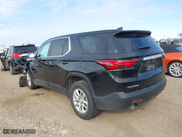 2023 Chevrolet Traverse LS with VIN 1GNERFKW3PJ115655, listed as a IAAI auction lot 41252152 with 30,126 mi miles. Bid and sale history available at carsss.com. Image 14.