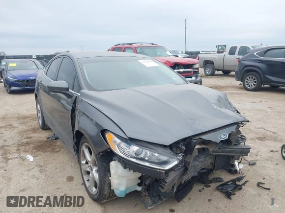 2016 Ford Fusion S with VIN 3FA6P0G78GR102204, listed as a IAAI auction lot 41622658 with 95,930 mi miles. Bid and sale history available at carsss.com. Image 1.
