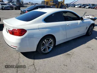 2017 BMW 4 Series 430i with VIN WBA4R7C57HK679575, listed as a Copart auction lot 45841335 with 74,973 mi miles and Salvage Title. Bid and sale history available at DreamBid. Image 3.