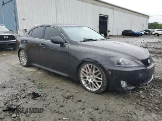 2007 Lexus IS 250 with VIN JTHBK262872039083, listed as a Copart auction lot 57882035 with 191,011 mi miles and Salvage title. Bid and sale history available at DreamBid. Image 4.
