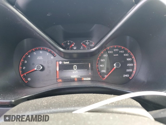 2016 GMC Canyon 4WD SLE with VIN 1GTG6CE3XG1232420, listed as a Copart auction lot 47120635 with 193,923 mi miles and Salvage Title. Bid and sale history available at carsss.com. Image 9.
