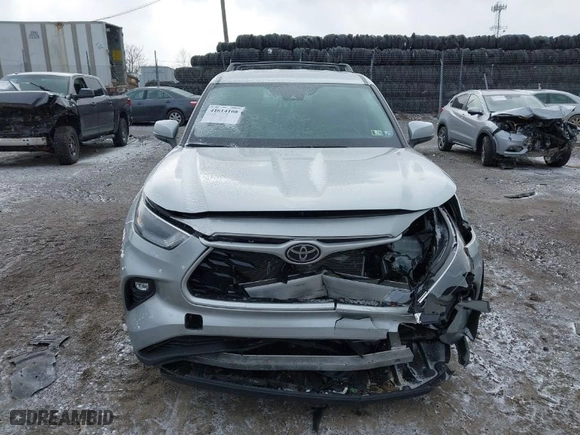 2023 Toyota Highlander L with VIN 5TDKDRAH2PS503946, listed as a IAAI auction lot 41614108 with NaN miles. Bid and sale history available at carsss.com. Image 12.