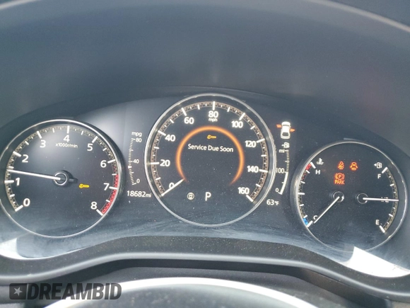 2019 Mazda 3 Preferred с VIN JM1BPAMM6K1129896, выставлен на аукционе Copart как лот 55525775 с пробегом 18 682 миль миль и Списание • Salvage title. История ставок и продаж доступна на DreamBid. Изображение 9.