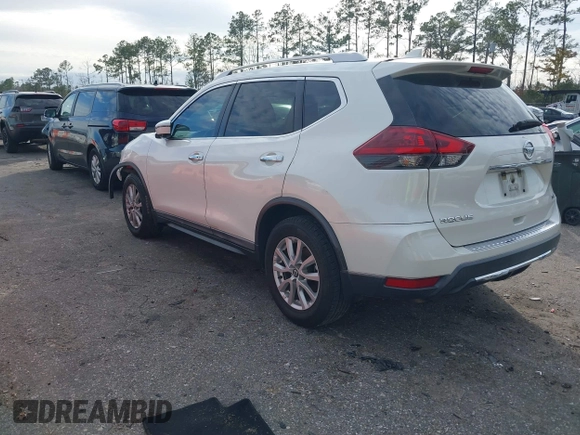 2018 Nissan Rogue S with VIN KNMAT2MT5JP594833, listed as a IAAI auction lot 38383239 with 133,466 mi miles and . Bid and sale history available at carsss.com. Image 3.