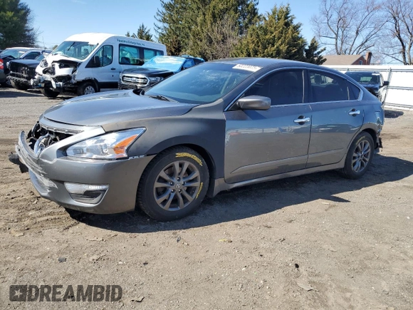 2015 Nissan Altima 2.5 S with VIN 1N4AL3AP0FN407035, listed as a Copart auction lot 50223075 with 220,158 mi miles and Salvage Title. Bid and sale history available at carsss.com. Image 1.