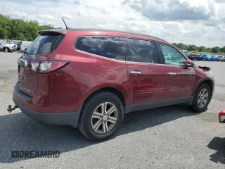 2016 Chevrolet Traverse LT with VIN 1GNKVGKDXGJ209177, listed as a Copart auction lot 61846485 with 165,752 mi miles and Salvage title. Bid and sale history available at DreamBid. Image 3.