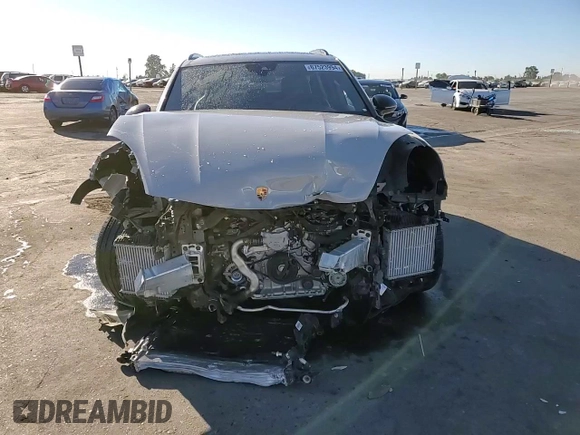 2021 Porsche Cayenne GTS with VIN WP1AG2AY3MDA34642, listed as a Copart auction lot 67523994 with 23,348 mi miles and Salvage title. Bid and sale history available at DreamBid. Image 11.