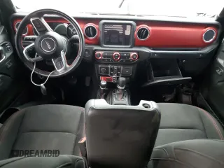 2022 Jeep Gladiator Rubicon with VIN 1C6JJTBG5NL101657, listed as a Copart auction lot 74682144 with 13,352 mi miles and Non repairable. Bid and sale history available at DreamBid. Image 8.
