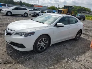 2017 Acura TLX with VIN 19UUB1F35HA005446, listed as a Copart auction lot 60146105 with 67,352 mi miles and Salvage title. Bid and sale history available at DreamBid. Image 1.
