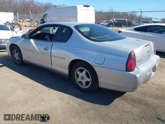 2004 Chevrolet Monte Carlo LS z VIN 2G1WW12E249243885, wystawiony jako IAAI lot #41835405 z przebiegiem 153 895 mil mil oraz . Historia ofert i sprzedaży dostępna na DreamBid. Obrazek 3.