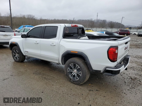 2023 GMC Canyon 4WD AT4 with VIN 1GTP6DEK3P1184837, listed as a Copart auction lot 44501054 with 2,236 mi miles and Non Repairable. Bid and sale history available at carsss.com. Image 2.