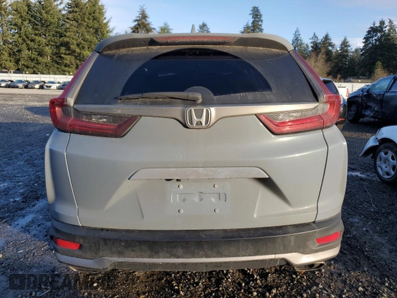 2022 Honda CR-V Touring with VIN 7FARW2H95NE049633, listed as a Copart auction lot 86346984 with 29,632 mi miles and Salvage Title. Bid and sale history available at carsss.com. Image 6.