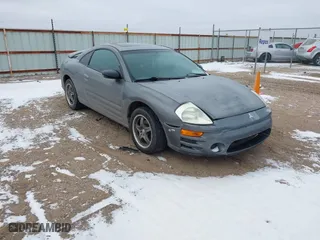 2003 Mitsubishi Eclipse GS with VIN 4A3AC44G53E132024, listed as a IAAI auction lot 41573046 with 1 mi miles. Bid and sale history available at carsss.com. Image 1.